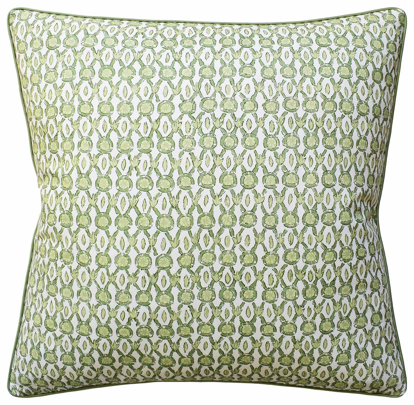 Coussin Feuille Galon