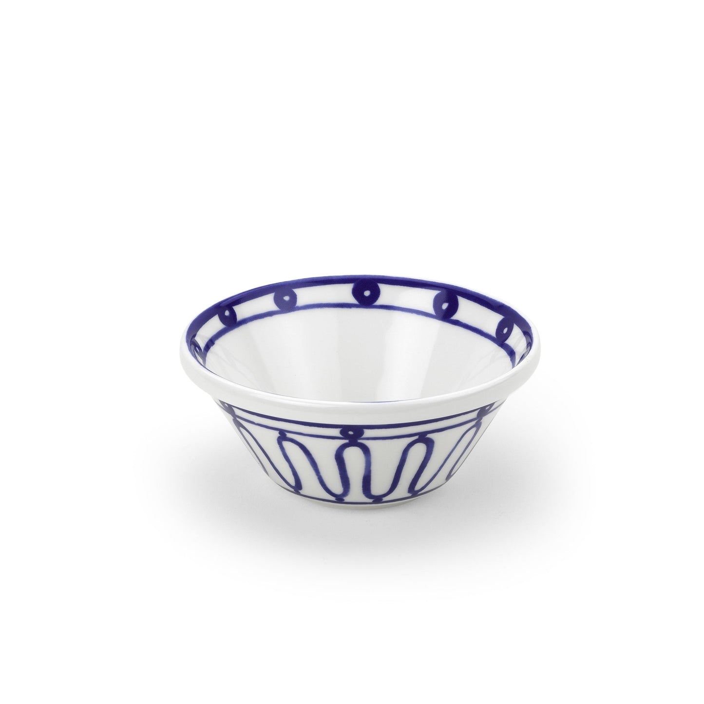 Bols en porcelaine Blue Kyma (lot de 4)