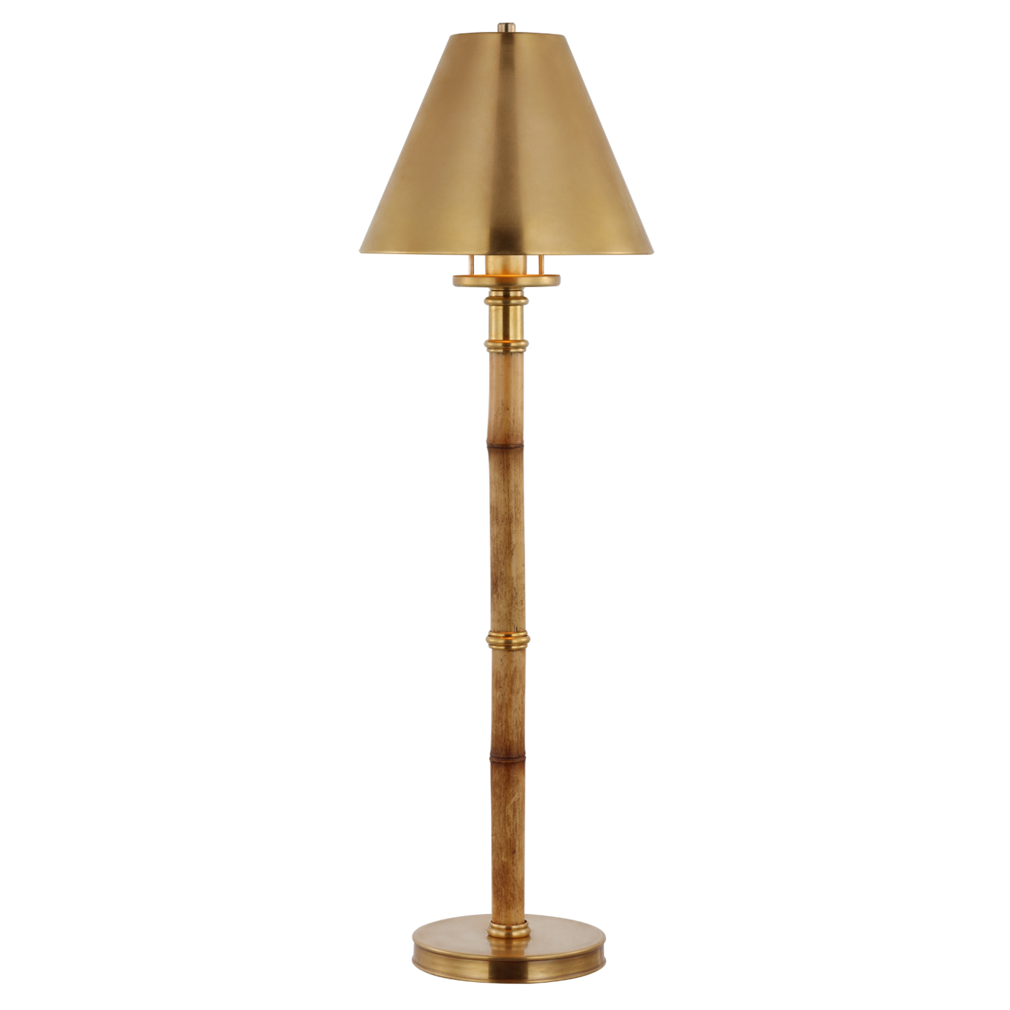 Lampe de bureau en laiton Dalfern