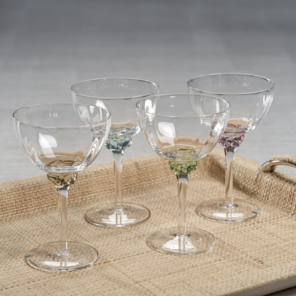 Verre à Martini/Cocktail Colette Optic - Lot de 4