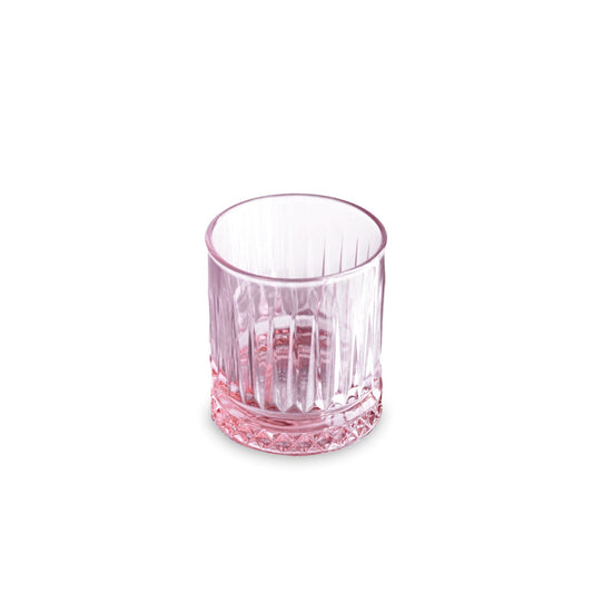 Verre à liqueur rose aquarelle - Lot de 4
