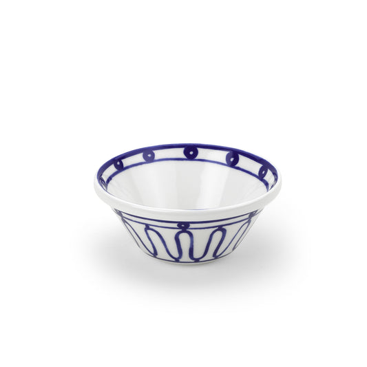 Bols en porcelaine Blue Kyma (lot de 4)