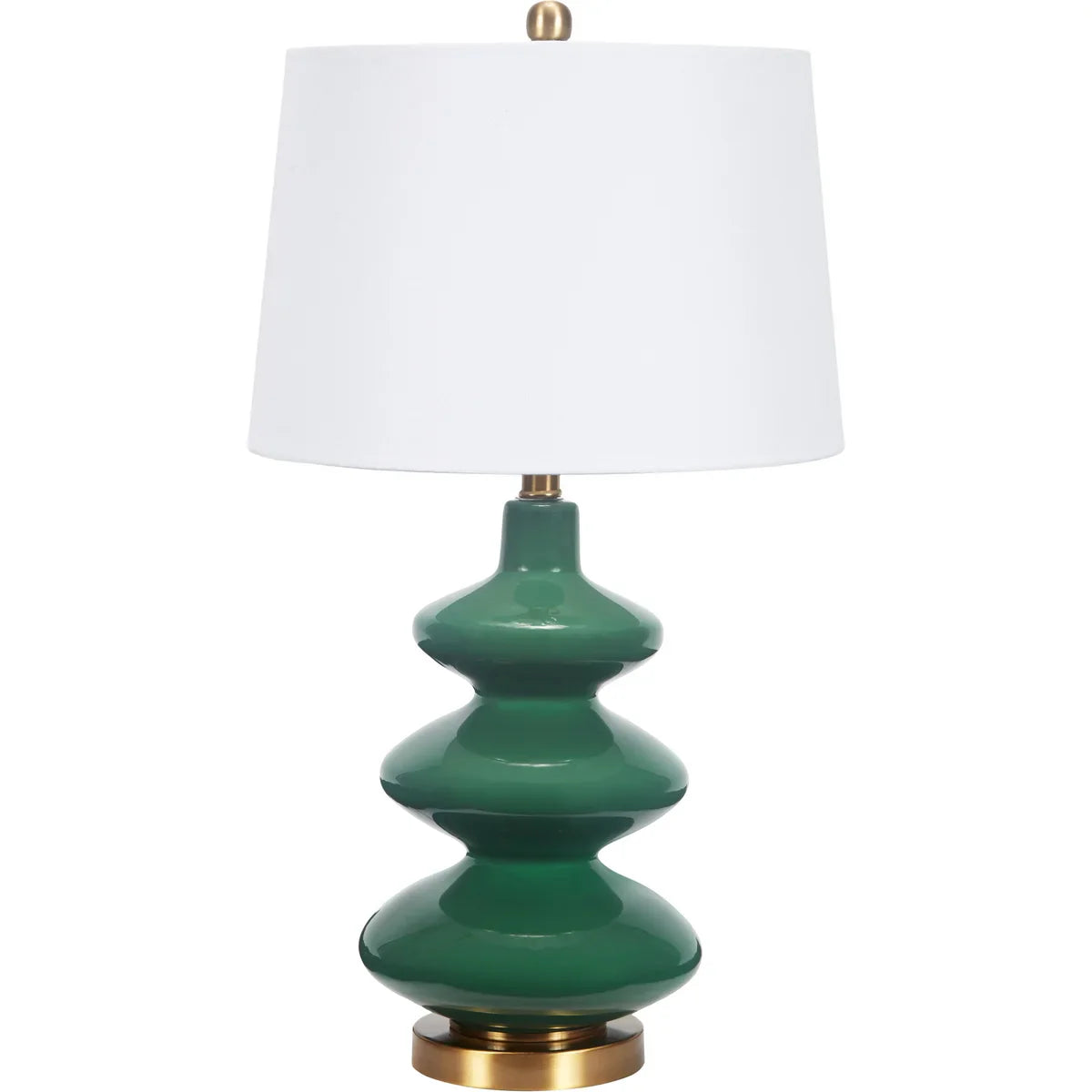 Lampe de table Arya vert émeraude